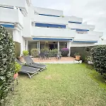 דירה 2 Bed Garden Benavista Direct Pool Access Walk To Golf, Tennis & Amenities אסטפונה
